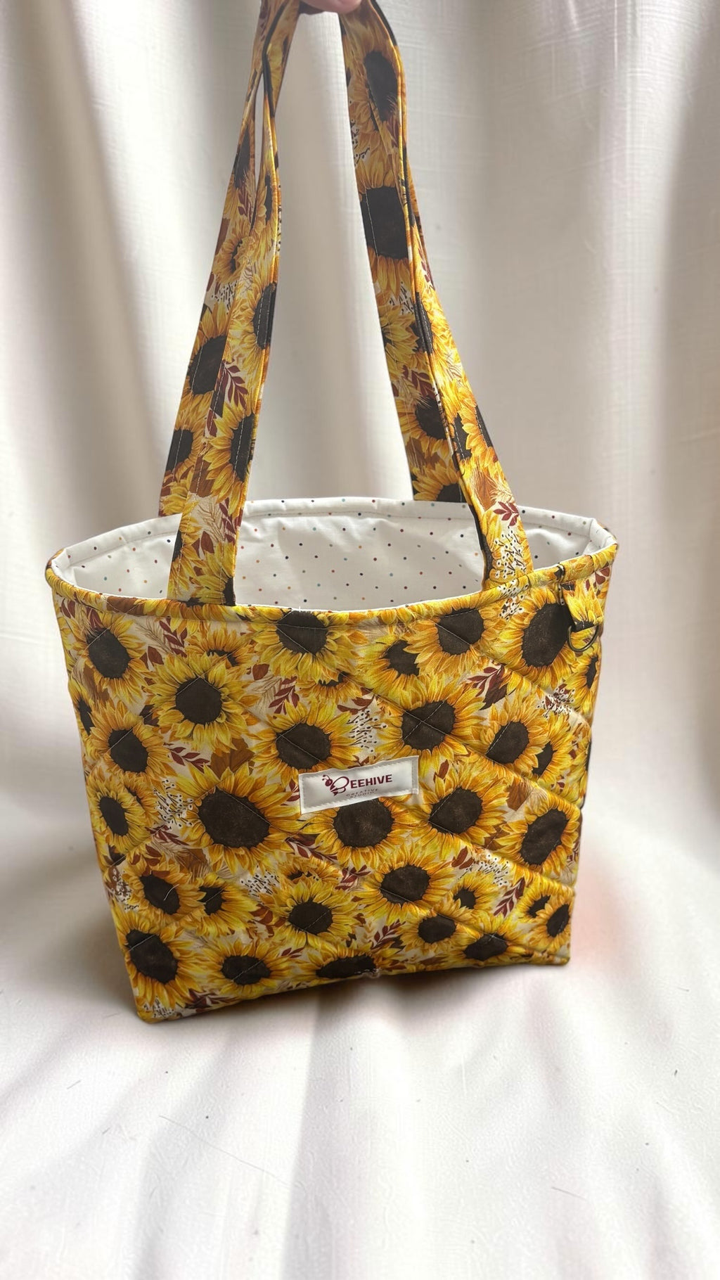 Sunflower Fields Mini Tote