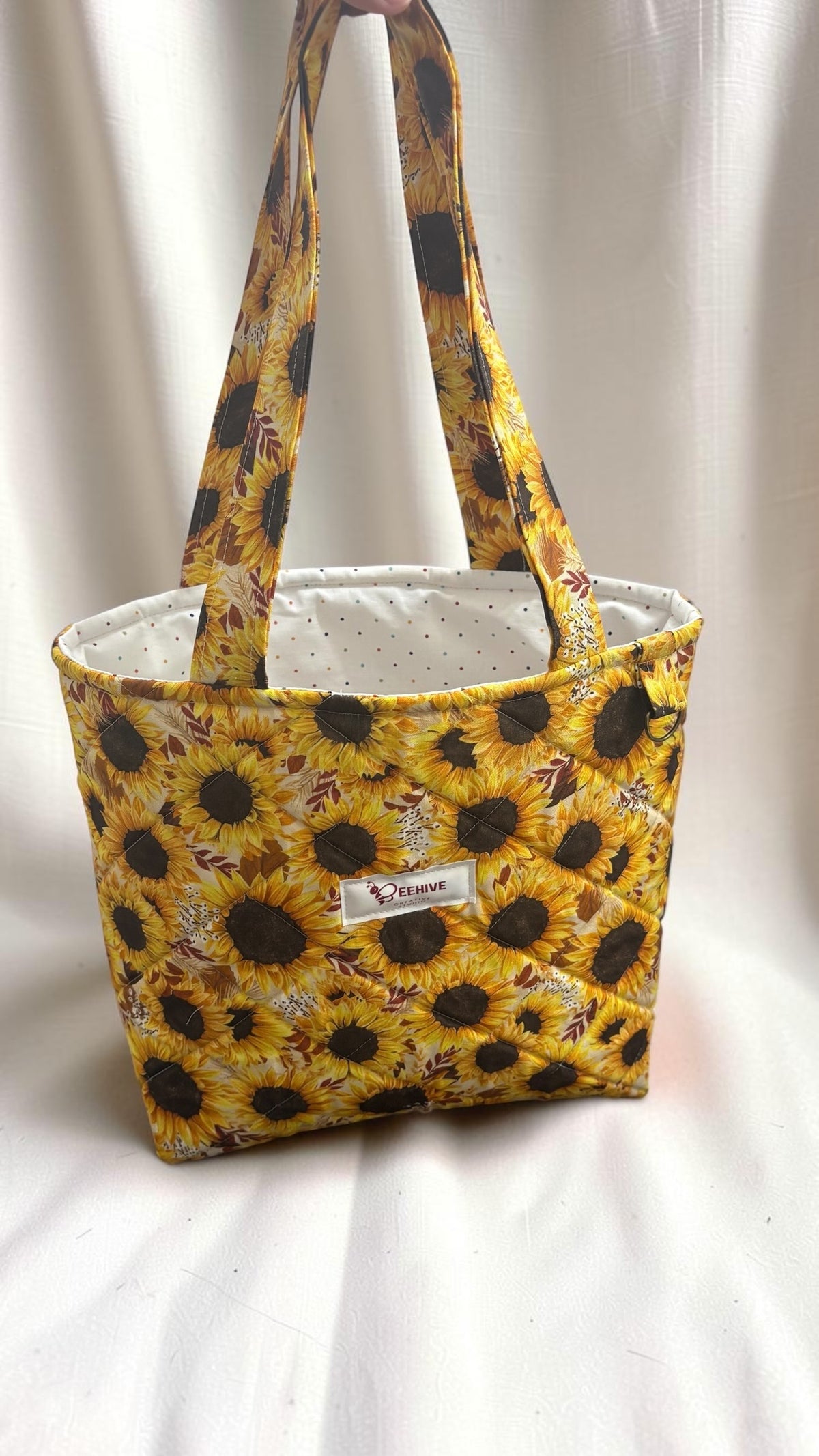 Sunflower Fields Mini Tote