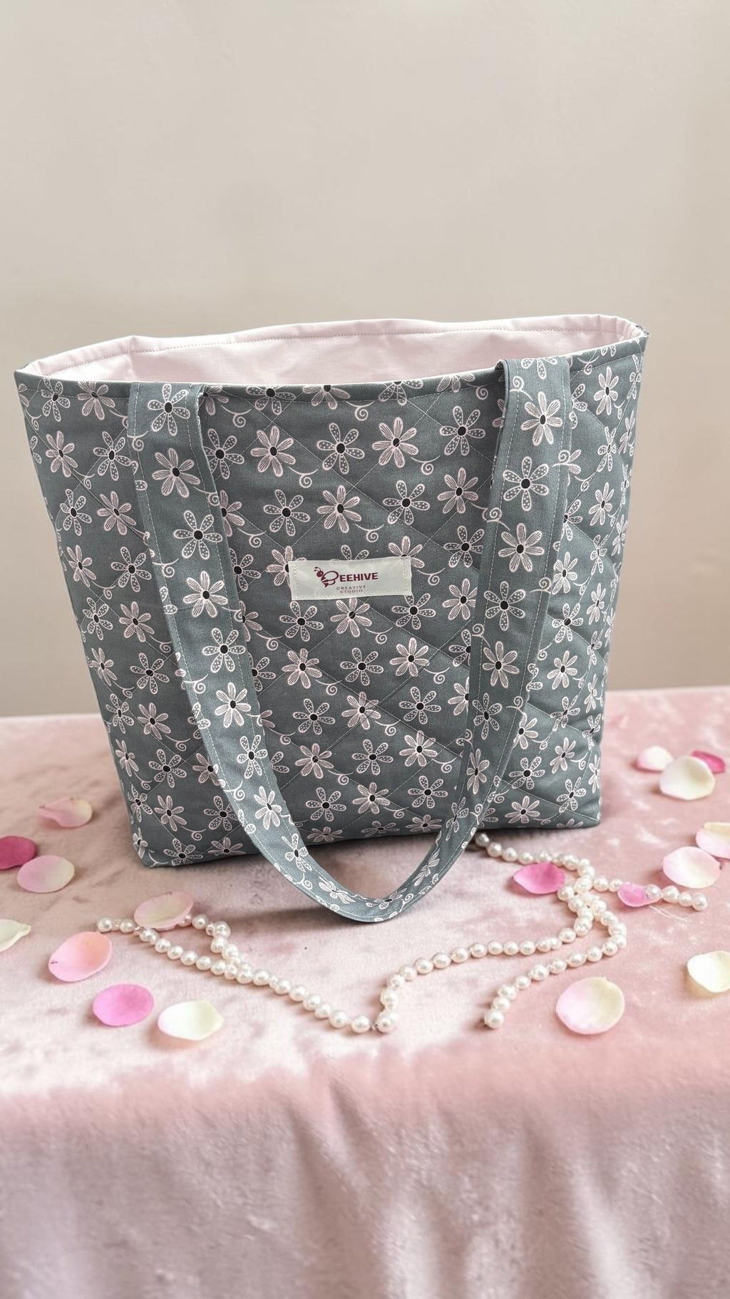 Blossom Beauty Quilted Tote