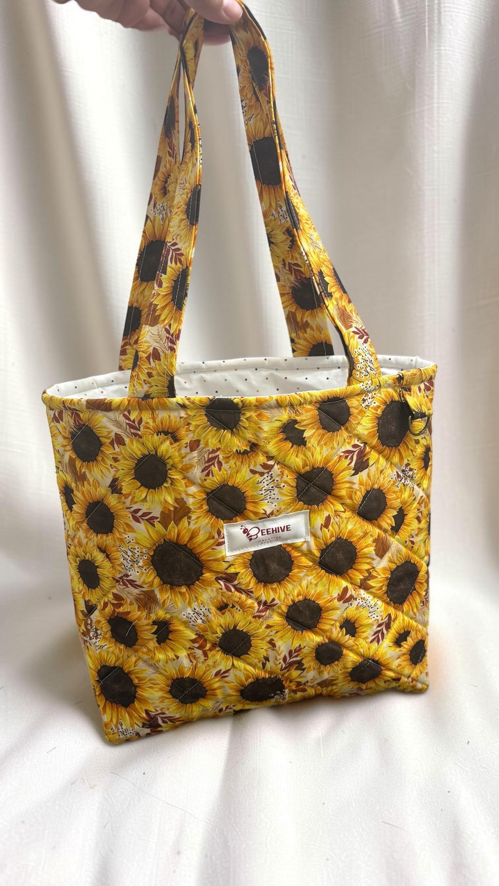 Sunflower Fields Mini Tote