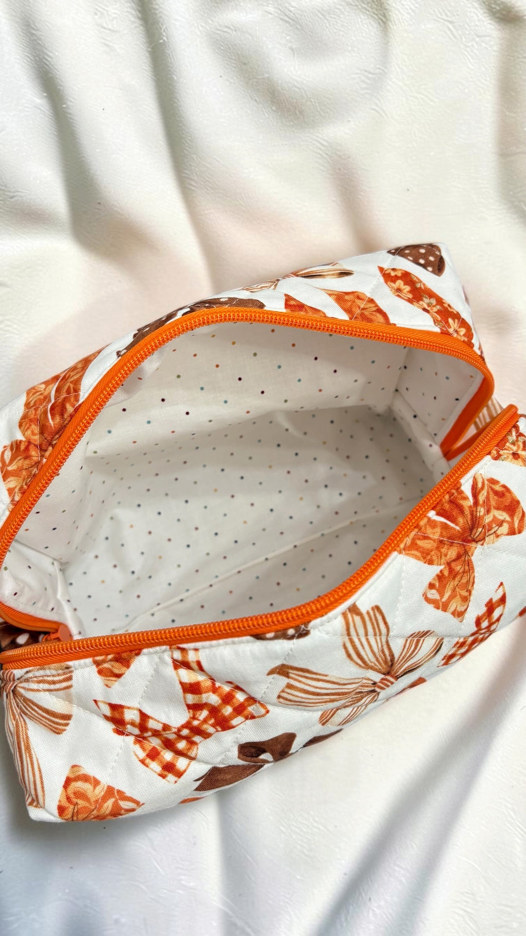 Fall Bows Accessory Bag