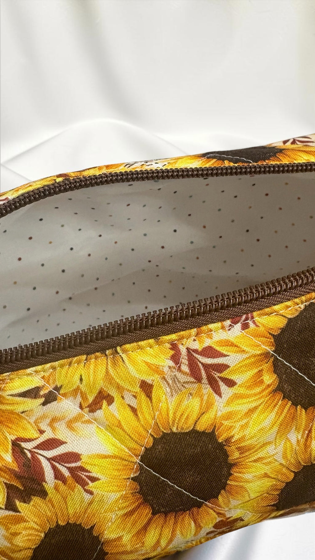 Sunflower Fields Accessory Bag