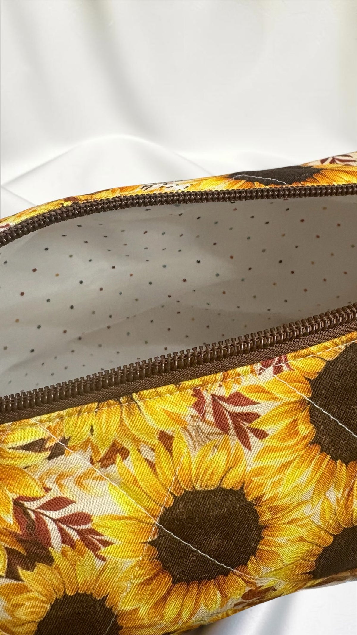 Sunflower Fields Accessory Bag