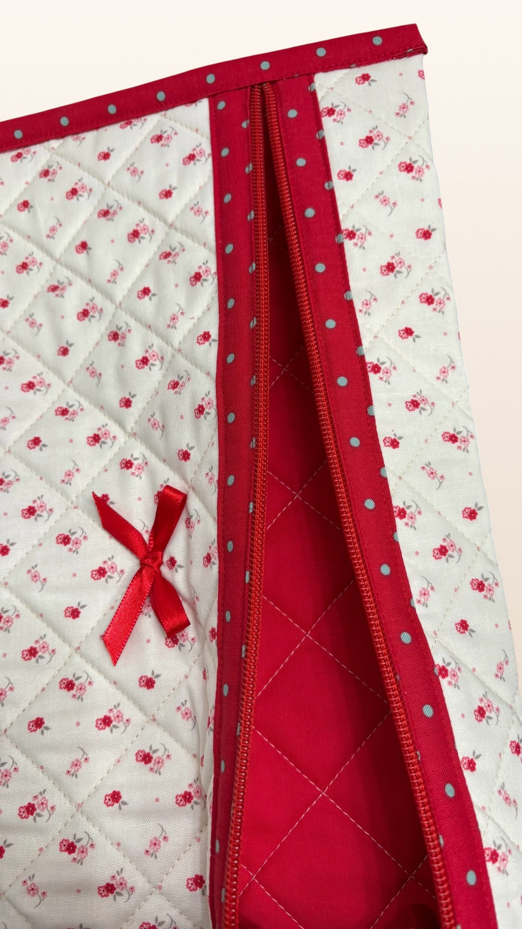 Summer Red Project Bag