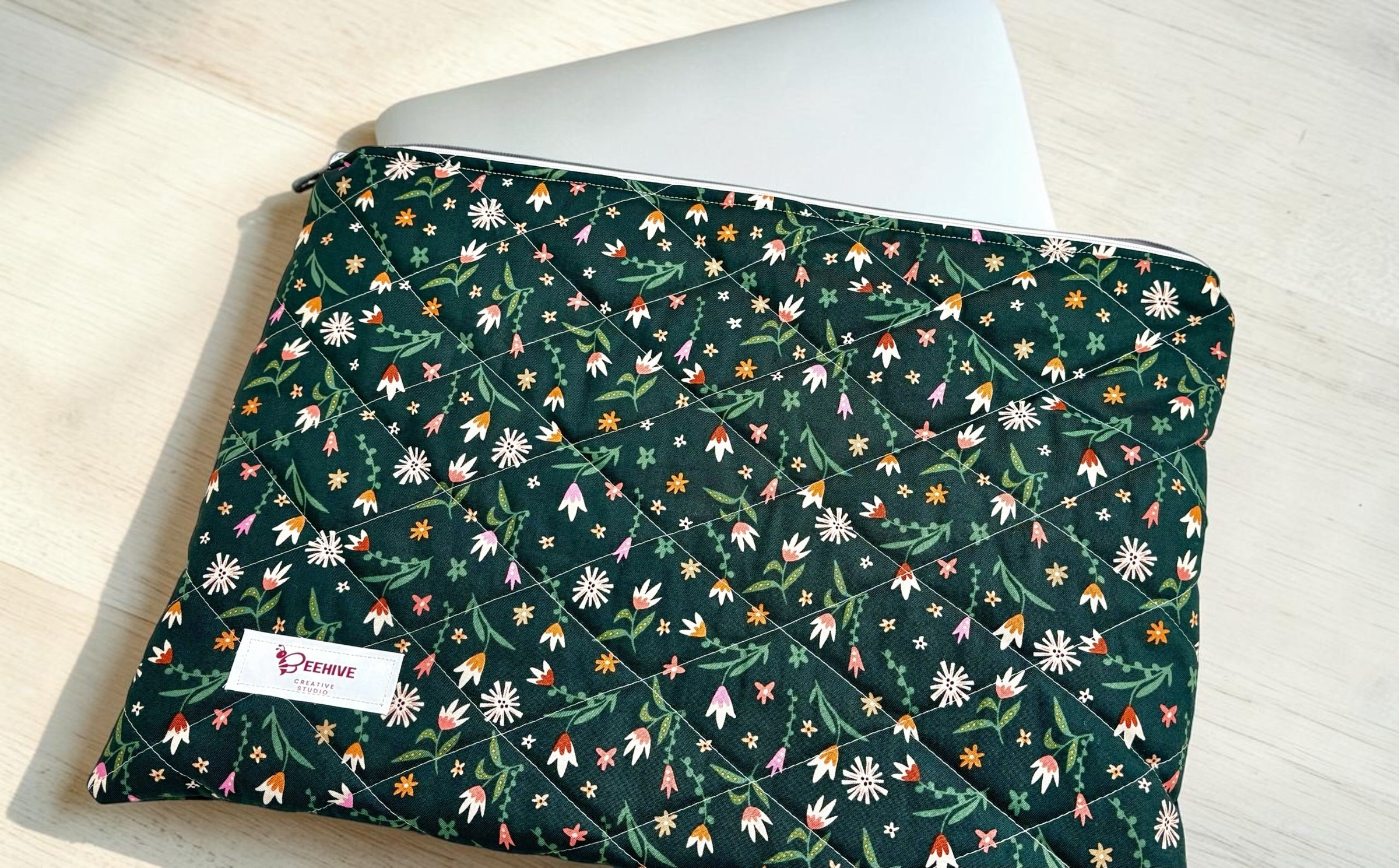 Green Melody 14” Laptop Sleeve