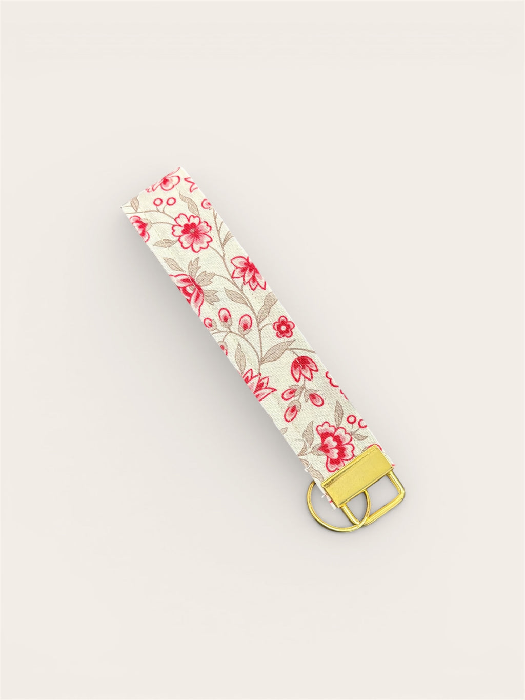 Quilted Keychain Wristlet
