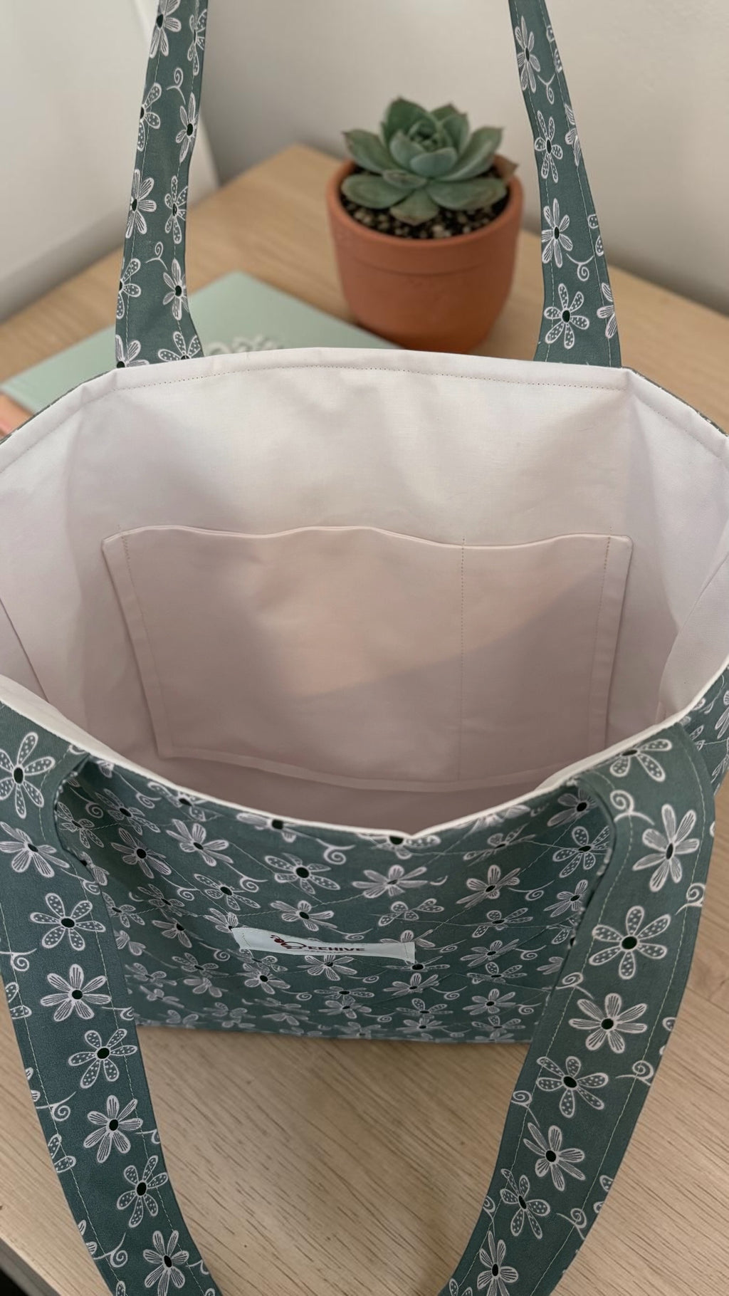 Blossom Beauty Quilted Tote