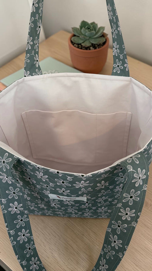 Blossom Beauty Quilted Tote