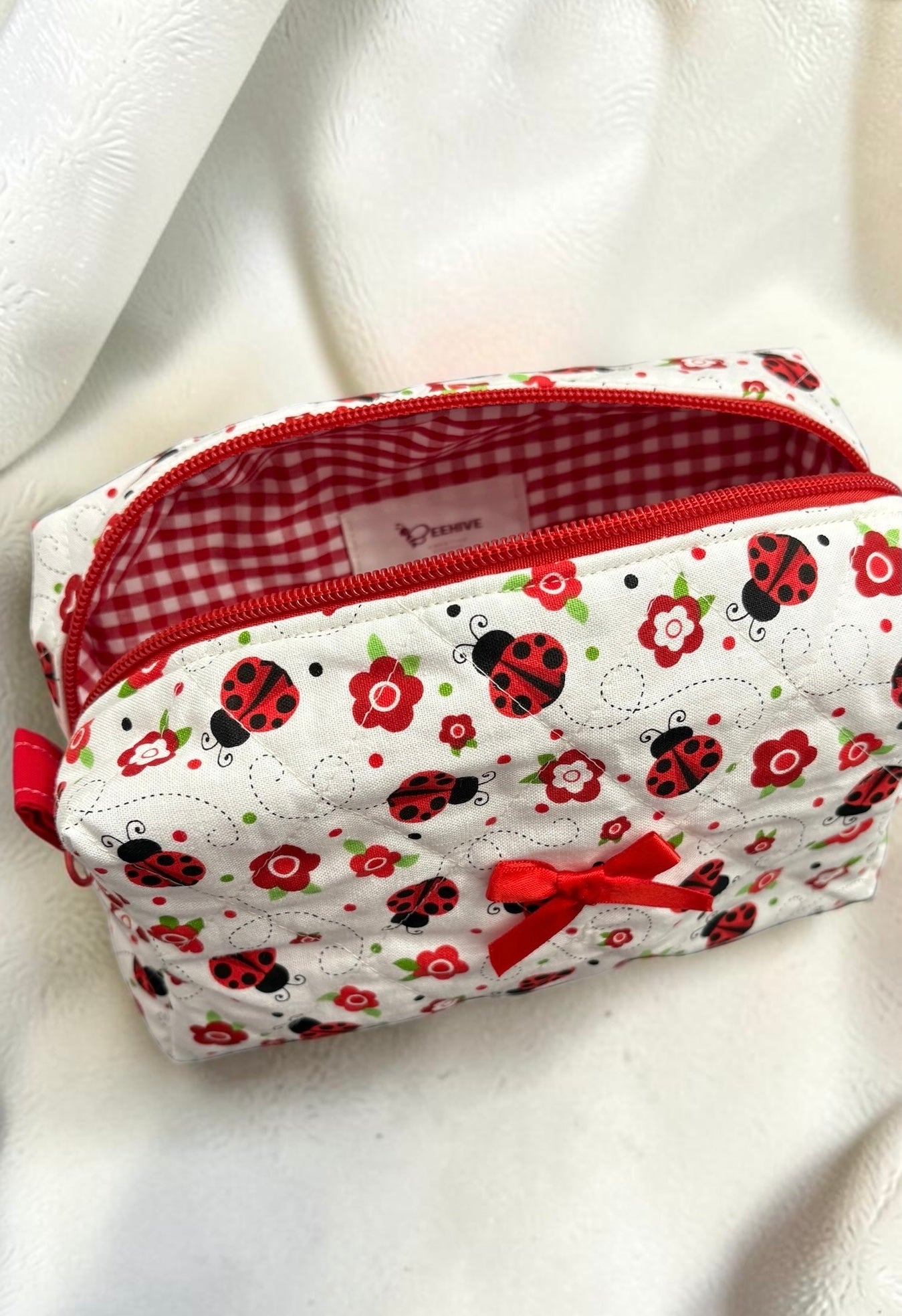 Ladybug Melody Makeup Bag - Medium