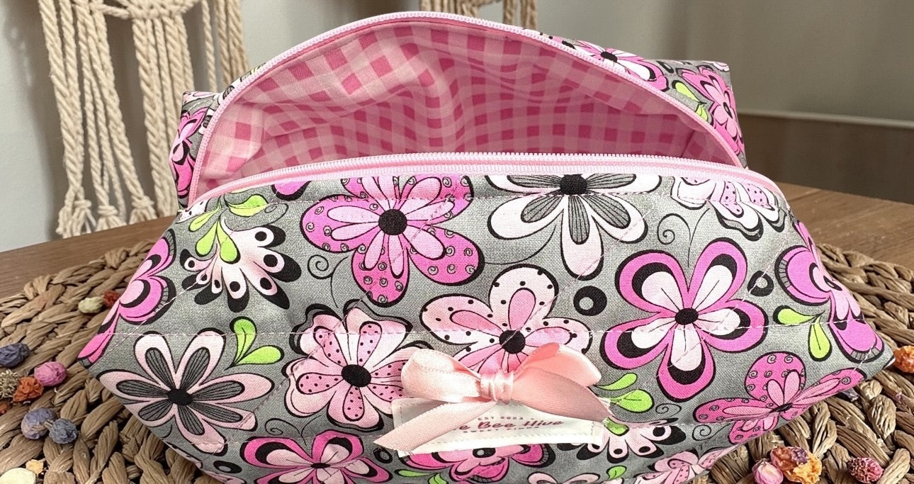 The Madison Bloom Large Quilted Bag