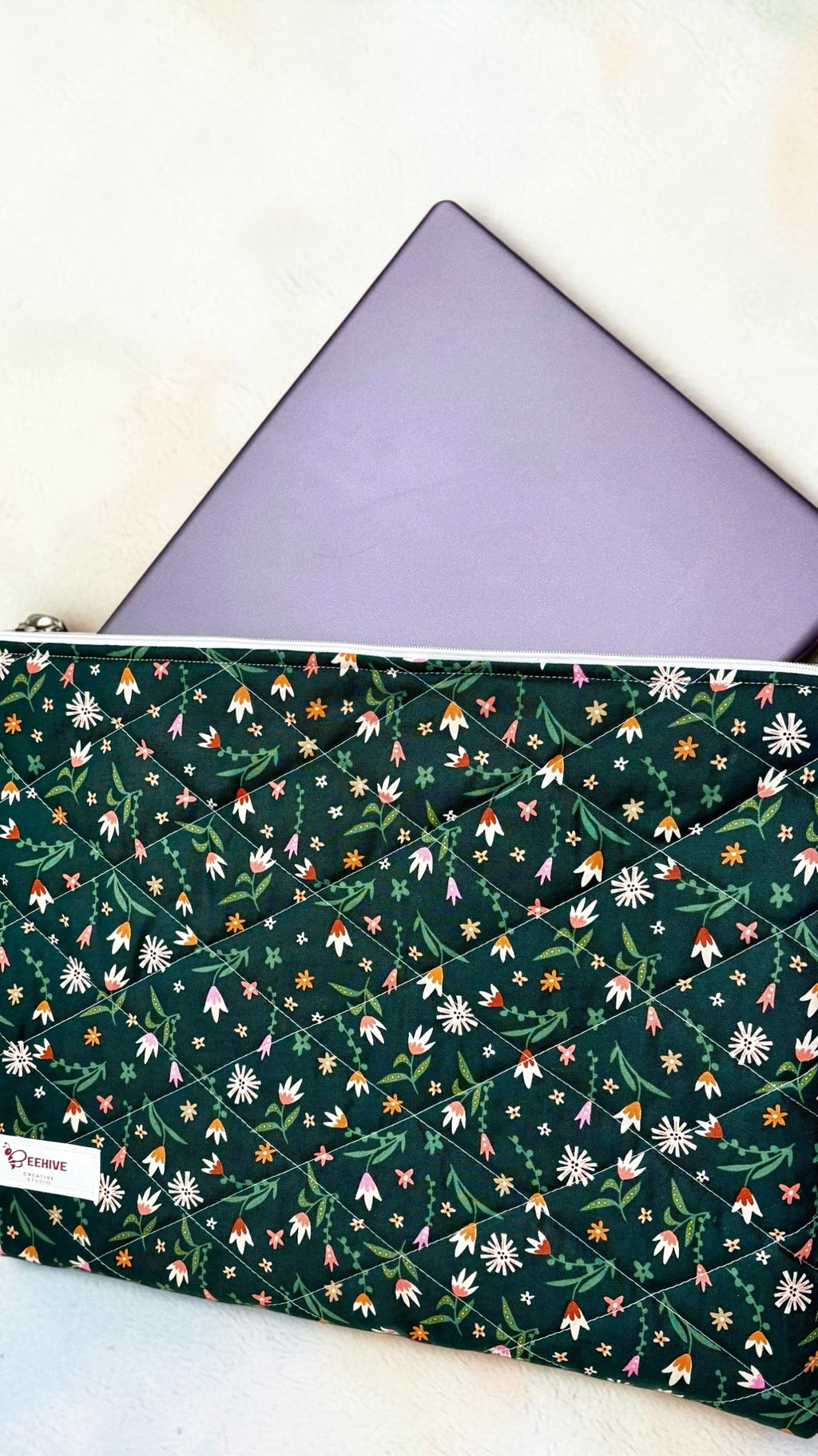 Green Melody 14” Laptop Sleeve