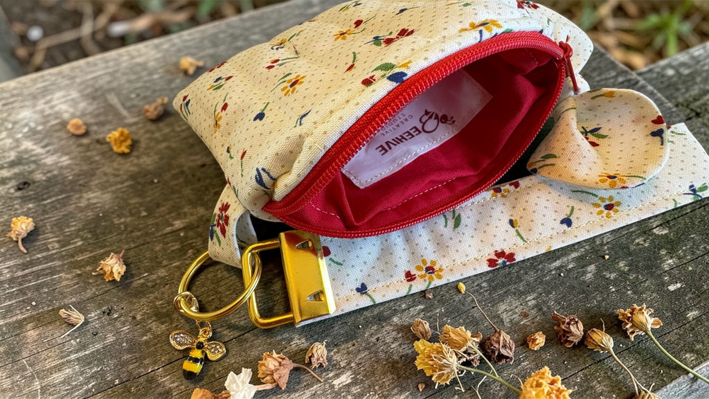 Springtime Coin Wallet & Wristlet Set