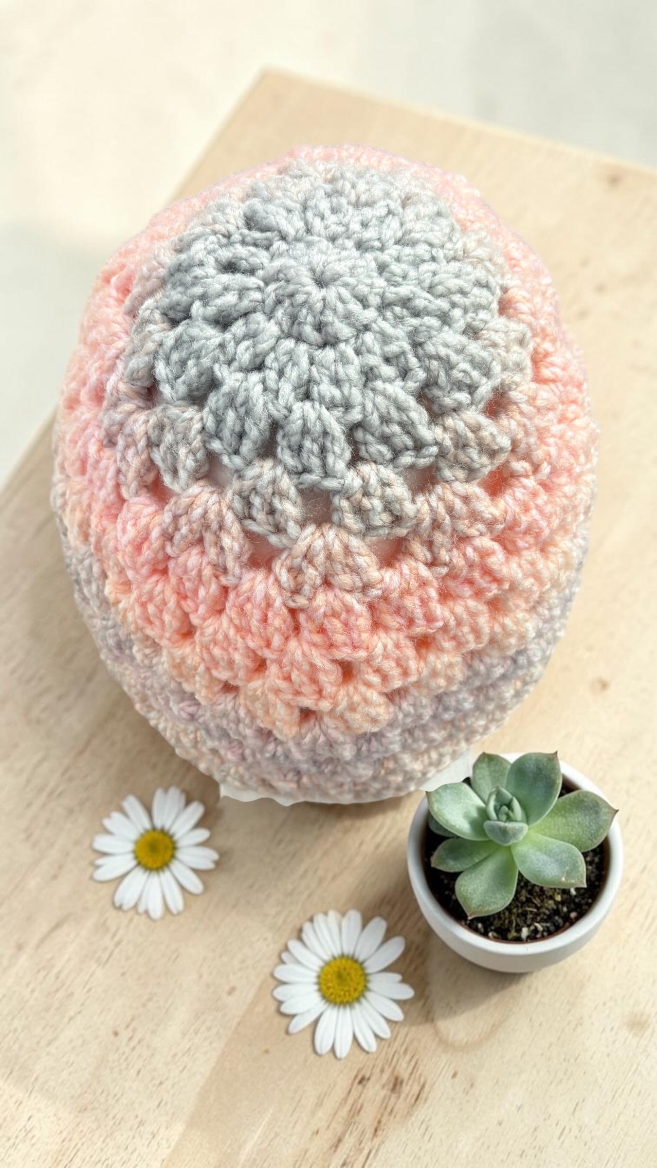 Cat’s Cradle Crochet Beanie Hat