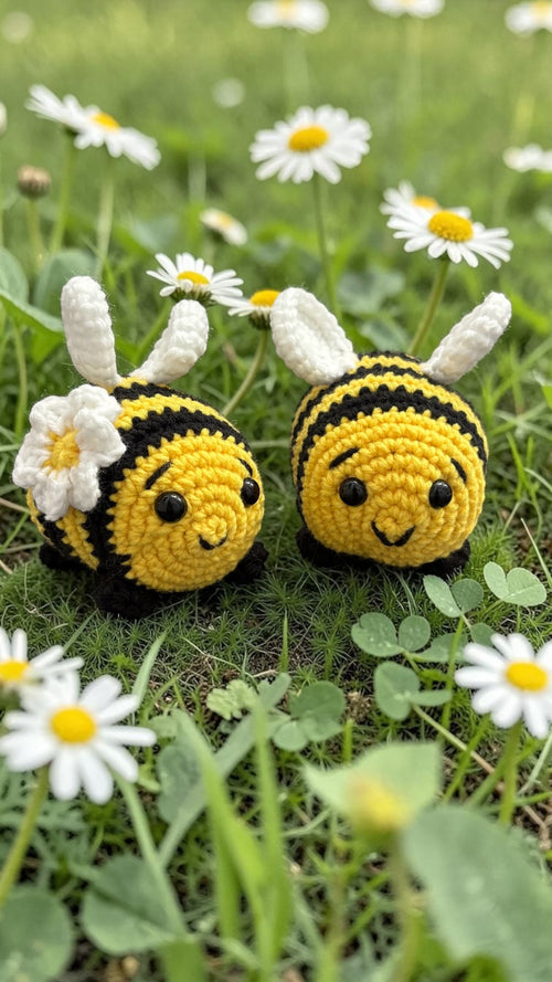Bee Happy Plushie Set