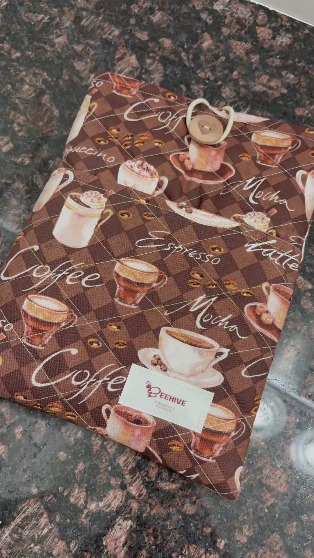 Coffee Time Packet Book Sleeve